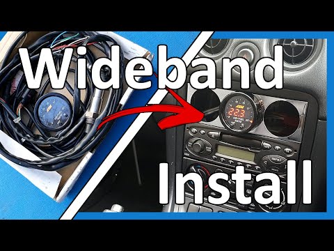 How to Install an AFR Gauge and Wideband Sensor (AEM Series X NB/NBFL) | Supercharging the MX5 Ep 08