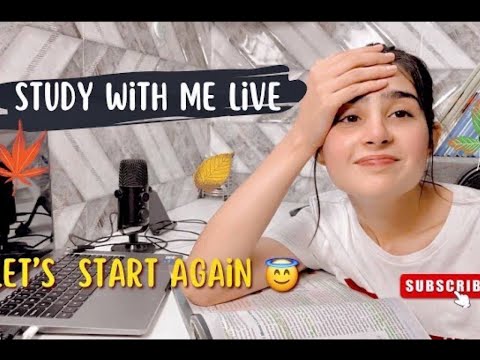 STUDY WITH ME LIVE POMODORO 🔥