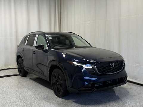 2026 Mazda CX-5 GT AWD in Blue for sale at Park Mazda in Sherwood Park, AB