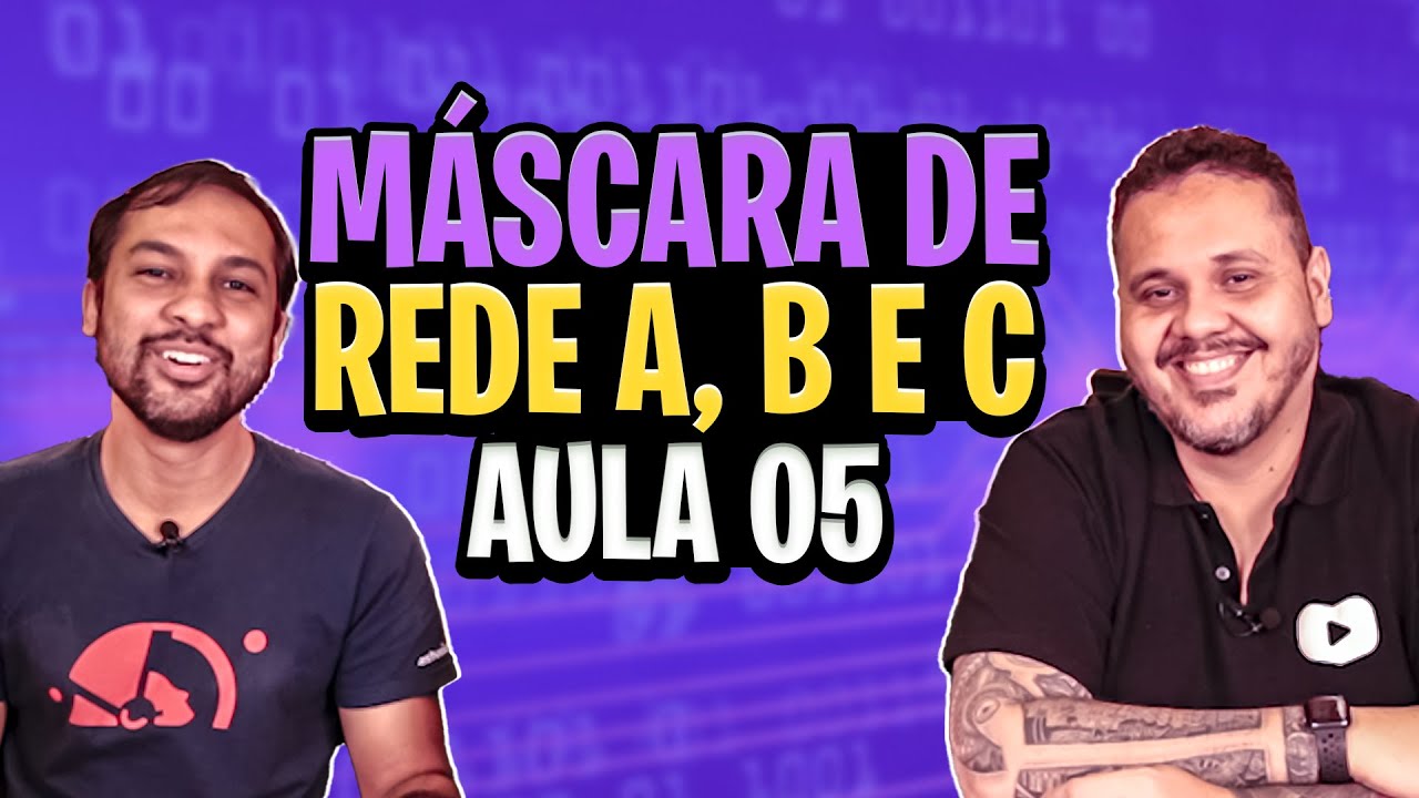 Máscaras de Rede A, B e C - Aula 05