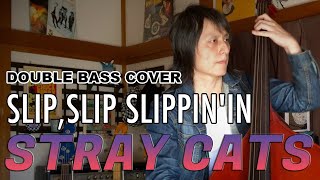 SLIP,SLIP SLIPPIN'IN / STRAY CATS (LEE ROCKER)【DOUBLE BASS COVER】
