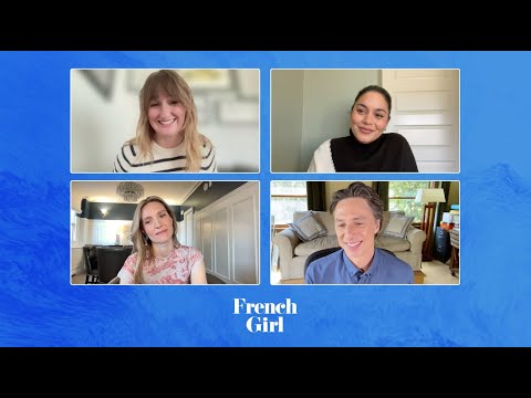 Vanessa Hudgens, Zach Braff, & Évelyne Brochu On Whether They’d Work With Their Exes | “French Girl”