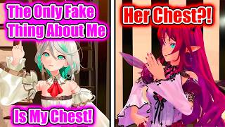 Cecilia: "The Only Fake Thing About Me Is My Chest!" IRyS: