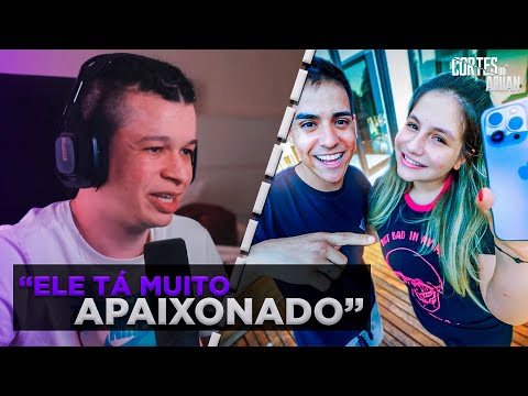 ARUAN REAGE A DEI UM IPHONE 13 DE PRESENTE PRA MINHA NAMORADA ! (GUI NOBRE) - Cortes do Aruan