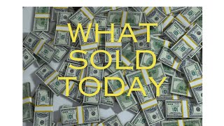 Reseller What Sold Today!  Come see what