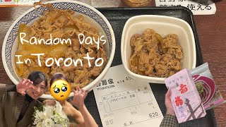 カナダ生活 | トロント | 日常 | VLOG | 日本 | アフレコvlog | Random Days in Toronto