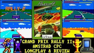 [AMSTRAD CPC] Grand Prix Rally II - Longplay & Review
