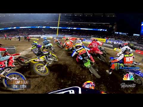 GoPro: Derek Drake - 250 Main Event highlights - 2020 Monster Energy Supercross From Anaheim