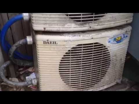 Daeil brand condensers for a fish tank cooling system