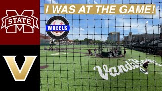 Mississippi State vs #11 Vanderbilt (I WAS THERE!) | G2 | 2024 College Baseball Highlights