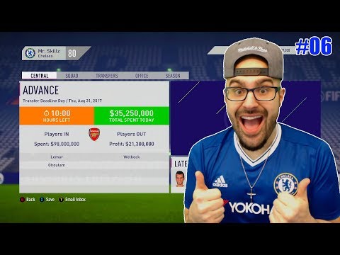 OMG MASSIVE SIGNING ON TRANSFER WINDOW DEADLINE DAY! - FIFA 18 CHELSEA CAREER MODE #06
