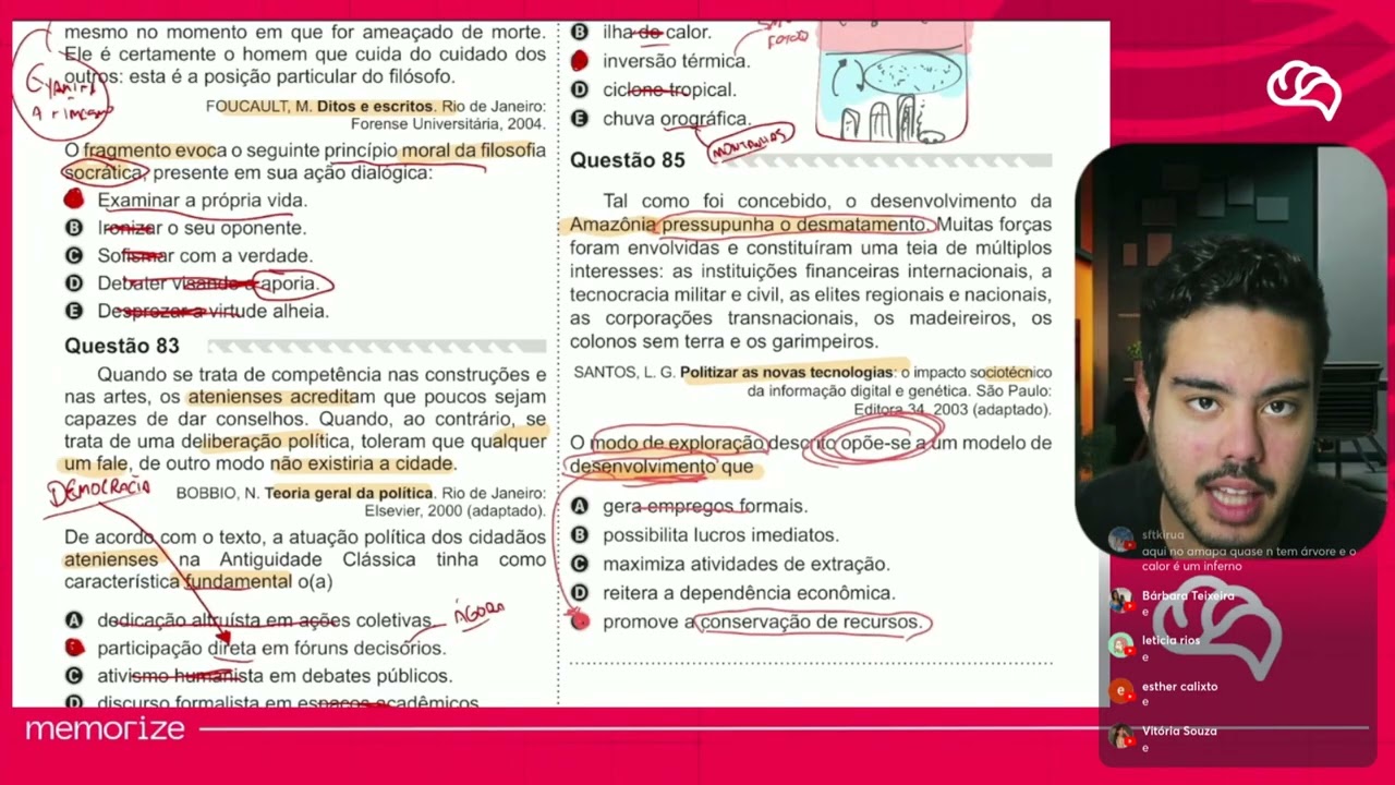 Resolução em Vídeo — Questão 85 ENEM 2019 PPL