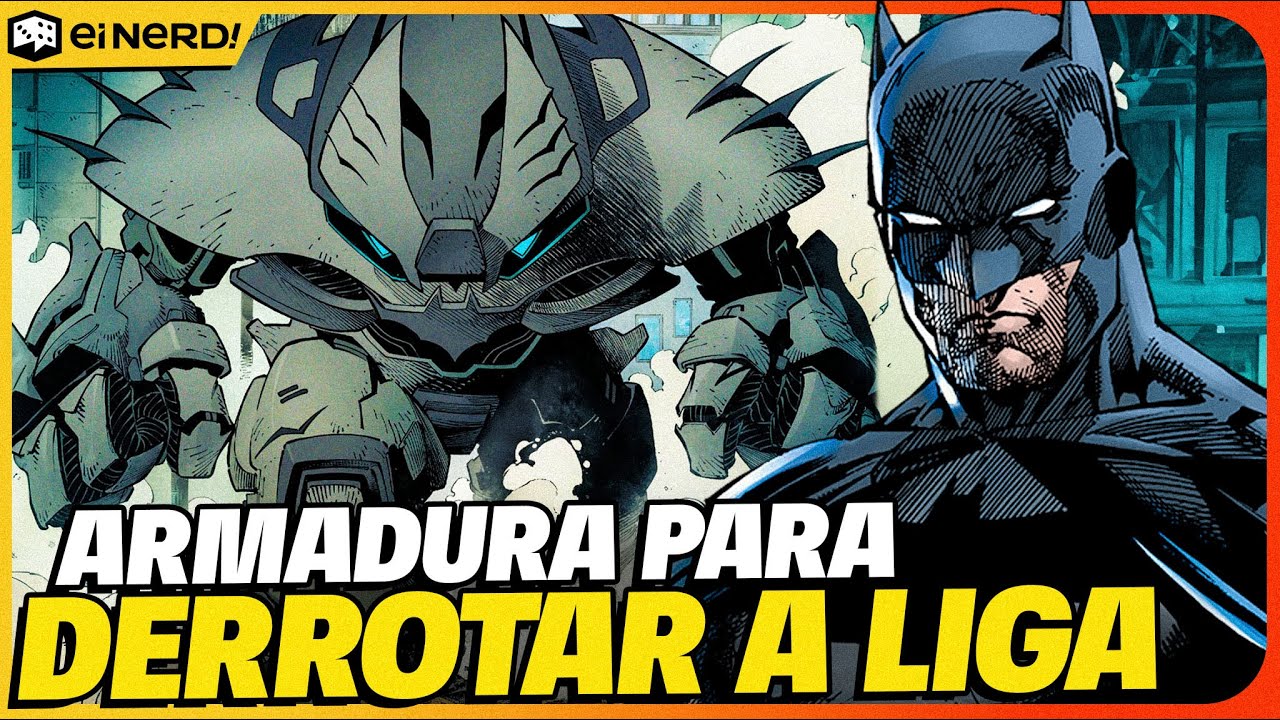 BATMAN ONCE CREATED AN ARMOR CAPABLE OF DESTROYING THE JUSTICE LEAGUE