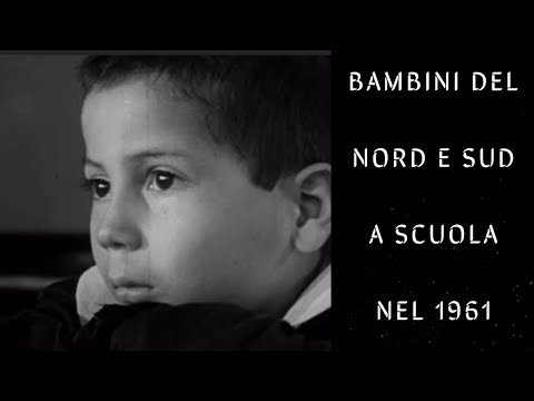 Bambini meridionali e settentrionali a scuola