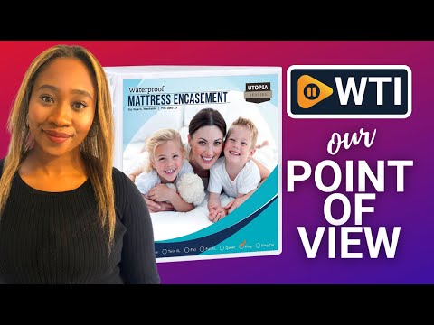 Utopia Bedding Zippered Mattress - WTI product video review