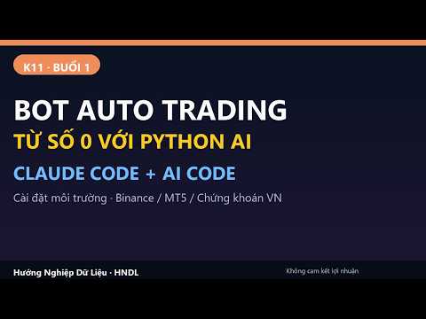 Buổi 1 K11 — cài đặt Python AI từ số 0 — Hướng Nghiệp Dữ Liệu trên YouTube