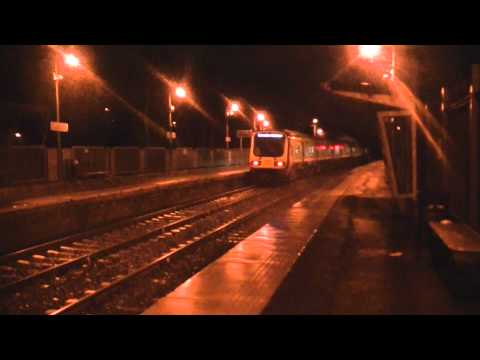 Irish Rail 22000 DMU passes + 29000 DMU 29017 departs Clonsilla for Dublin Connolly