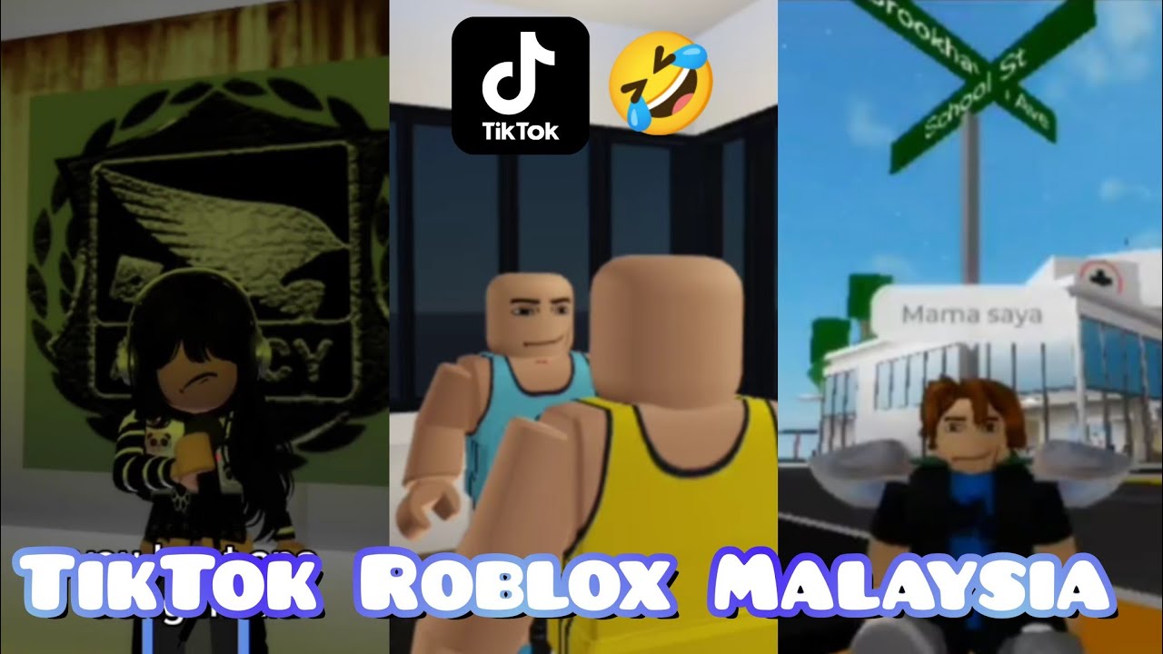Kompilasi lawak TIKTOK Roblox Malaysia 🤣 [Part 1]