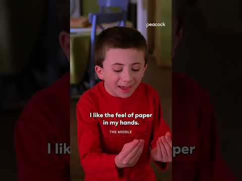 Nothing comes between Brick Heck and his books 📖 #TheMiddle #BrickHeck #Shorts