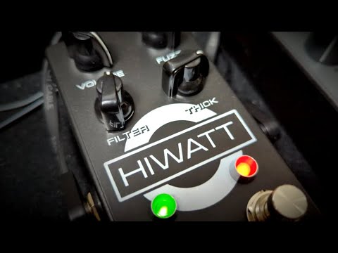 Hiwatt Filter Fuzz MKII Black - 60s-style Gain Machine w/ Filter & EQ image 4