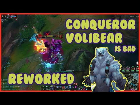 Reworked Volibear w/ Conqueror is NOT GOOD | LOL Season 10 Top Lane