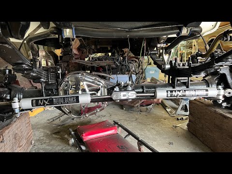 Installing BDS Dual Steering Stabilizer 73-87 Chevy/GMC Squarebody on the Beastly Dually Dana 60