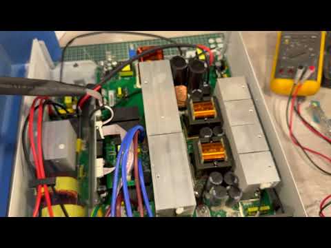 Внутренности и доработка гибридного инвертора ANENJI 11kW