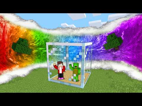 RAINBOW TSUNAMI vs. Doomsday Bunker - Minecraft