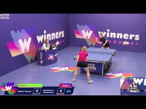 Winners League  08.03.21  Gasiul Tatiana - Golubtsova Aleksandra 13:00