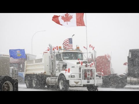 Kenney Calls For Calm At Coutts Border Crossing
