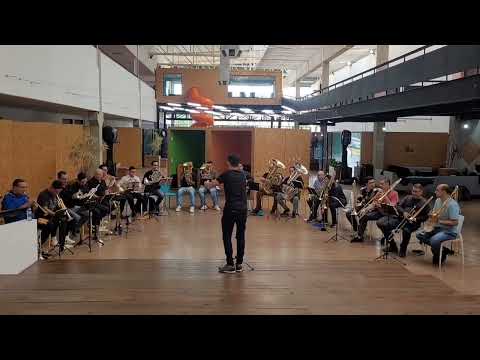 Hino 386 CCB - Pela morte de Jesus | Ensaio de Metais