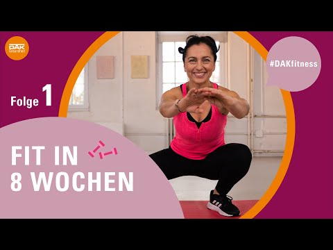 Fit in 8 Wochen: Folge 1 | #DAKfitness | DAK-Gesundheit