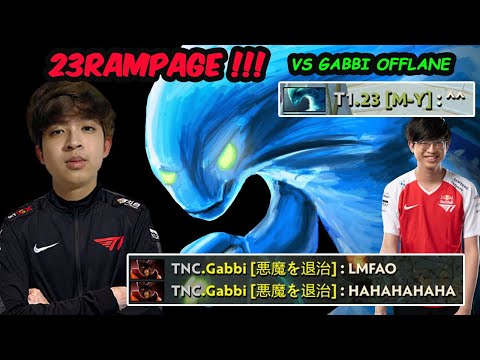 T1 23savage Morphling 12K MMR vs Gabbi Doom OFFLANE Dota 2 pro Gameplay