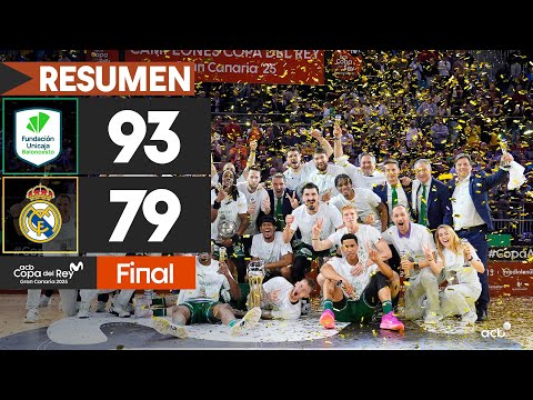 Unicaja - Real Madrid (93-79) RESUMEN | Copa del Rey Gran Canaria 2025