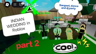 *Indian Wedding* in Roblox | Aarna Tarsaria | gameplay 