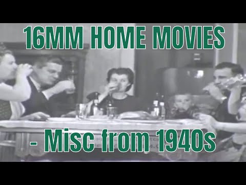 16MM HOME MOVIES - Misc from 1940s 3328