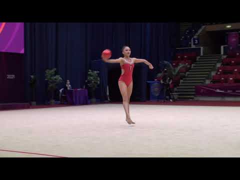 Sutjiati Narendra INA Lampung Gym  Association Ball Irina Deleanu Cup 21 May 2021