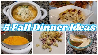 5 Easy Fall Dinner Ideas You Need To Try!
