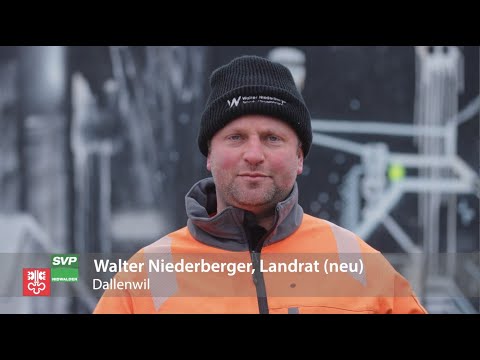 Walter Niederberger, Landrat (neu), Dallenwil