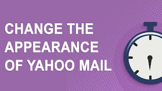 Change Appearance of Yahoo Mail (2020)