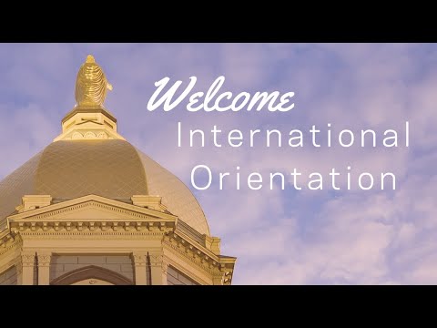 International Student Orientation