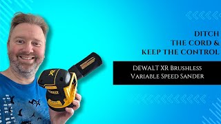 Is the DEWALT XR Brushless Sander Worth It? Variable Speed Power Put to the Test
