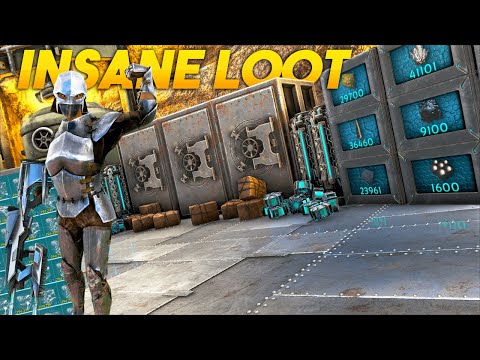 How A SOLO Raided The Alphas For Insane Loot - ARK