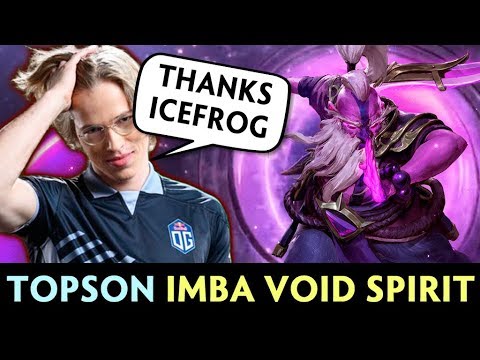 TOPSON makes Void Spirit look OP — 7.23 Dota