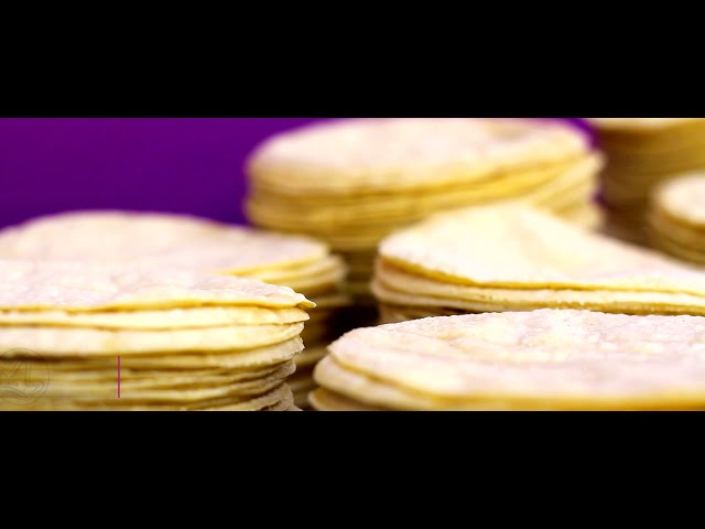 Vídeo relacionado con La Reina de las Tortillas - Tortillas Mexicanas de Maíz Blanco 23 uds aprox 100% Nixtamalizado, Líder gastronomía mexicana. Ideal para Fajitas. Apta para Celíacos. Pack de 500 gr Al Vacío, 12 cm..