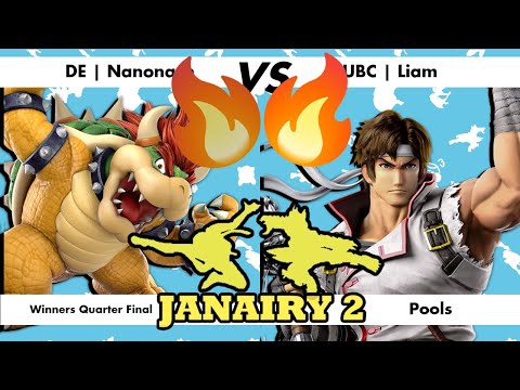 Janairy 2024: Winners Pools - DE | Nanoash (Bowser) Vs. UBC | Liam (Richter) - SSBU