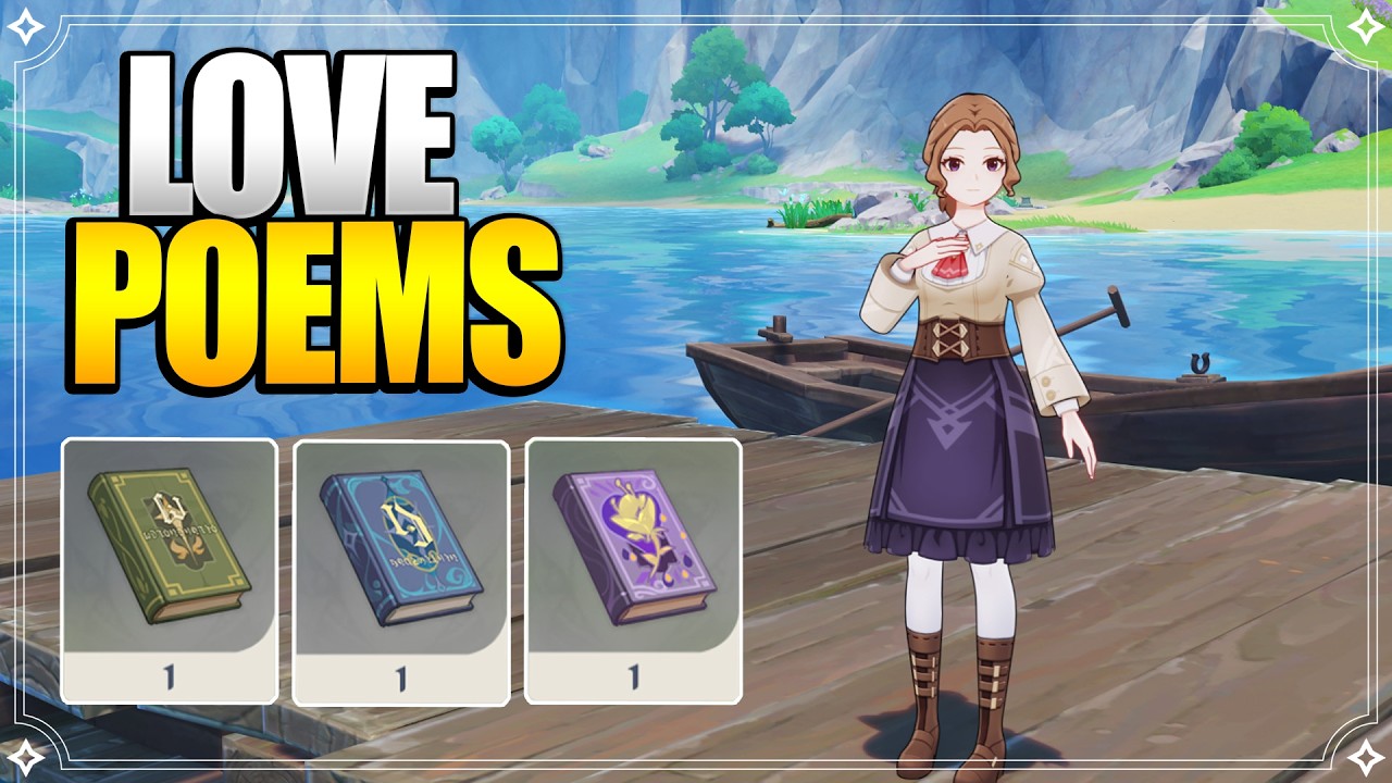 Love Poems | Perfumes | World Quests & Puzzles【Genshin Impact】