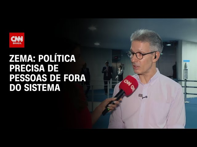 Zema afirma à CNN que levará pré-candidatura à presidência até o fim | CNN 360°
