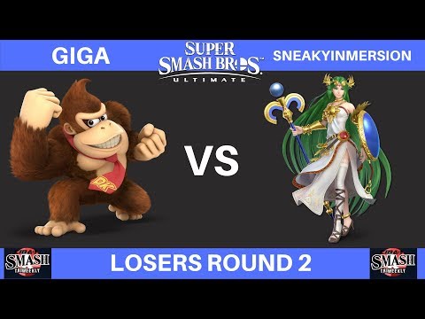 Cibao Smash Losers Round 2 - giga (DK) vs SneakyInmersion (Palutena) | Smash Ultimate