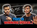 Karan Aujla - Winning Speech Reaction | JK BROWS